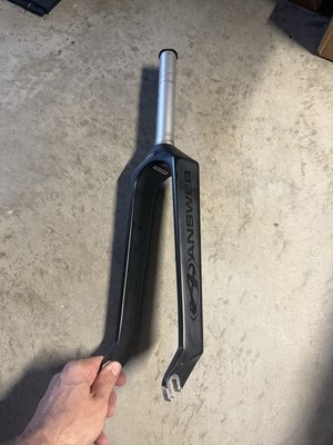 Answer BMX Dagger Pro Carbon Bmx Fork - Matte Black 20  - 10mm 3/8  Dropouts