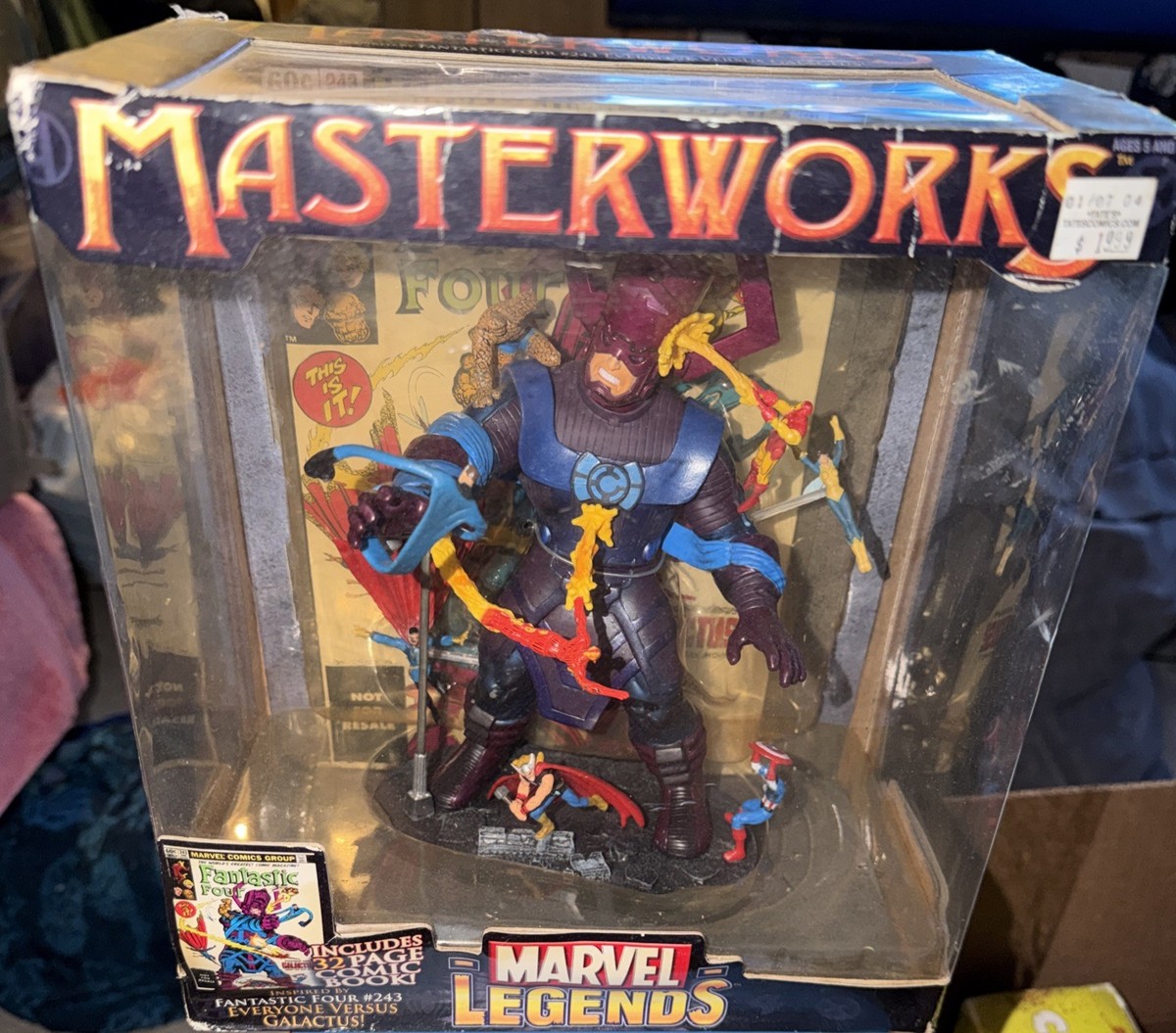 Marvel Legends Masterworks GALACTUS Figure Statue Fantiastic Four