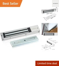 High Security 600lbs Electromagnetic Lock with Reverse Current Protection - 12V