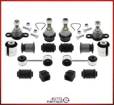 Querlenker Reparatursatz für VW T4 ab Bj. 01/96 Buchsen Traggelenk vorne 16tlg