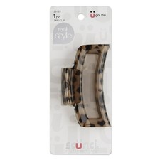 Scunci Open Center Claw Clip, Tortoise Shell, 1-Piece