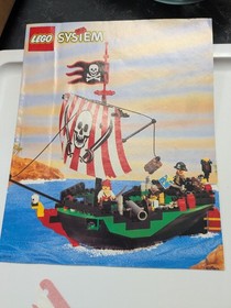 LEGO Pirates: Cross Bone Clipper 6250 - 100% complete with box and instructions