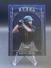 Leaf 2024 Trinity Mega Box Steel Dakota Jordan #S-29 San Francisco Giants /99