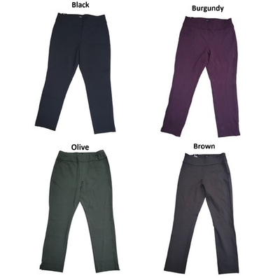 #ad #ad Express Women#x27;s Pull On High Rise Soft Ankle Length Ponte Pant $18.99