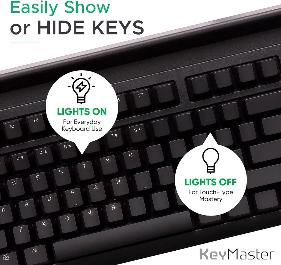 Backlit Keyboard for Typing Mastery - Image 4 of 4
