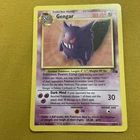 Gengar 20/62 Fossil Non Holo Rare Pokemon Card WOTC LP EXCELLENT