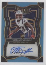 2019 Select Rookie Signatures Light Blue Prizm 24/49 Joejuan Williams Auto 0f6d