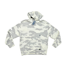 Hollister Men's Hoodie Sweater Oversized Fit Small Camo Long Sleeve Cotton