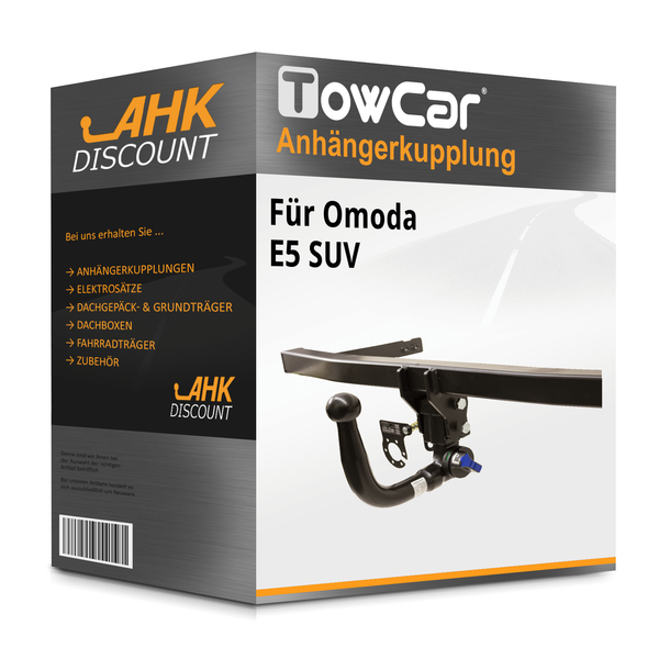 für Omoda E5 SUV 03.2024-Jetzt Towcar AnhäNgekupplung Abnehmbar AHK NEU-image