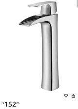 Vinnova 108112-BAF-PC Ciara Single-Lever Vessel, Polished Chrome