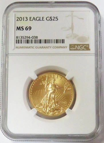 2013 American Gold Eagle 1/2 oz — photo from the most recent tracked eBay sale