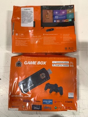 GAMERS GAME BOX 8K Ultra HD TV & Game Stick w/ 3,000+ Apps