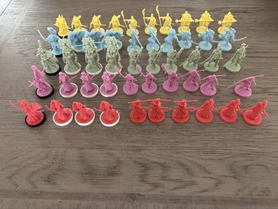 Rising Sun Board Game 50 Clan Miniatures From Base Game