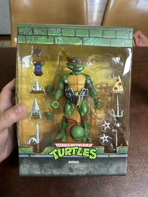 TMNT Super7 Teenage Mutant Ninja Turtles Ultimates Raphael (Version 1) 2020 New
