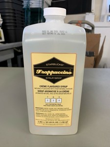 starbucks creme flavored syrup