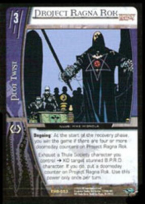 VS System: Project Ragna Rok [Played] Dark Horse Comics Hellboy ...