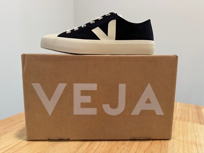 VEJA WATA II LOW CANVAS BLACK PIERRE [PL0101397B]   EUR 41 - US W 10 - US M 8