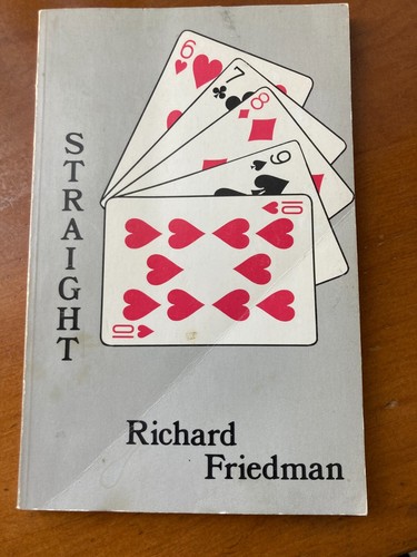 Richard FRIEDMAN gerade Gedichte 1971-1975 1. Auflage 1000 Druckauflagen Taschenbuch