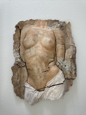 Classical Roman Style Female Wall Sculpture
