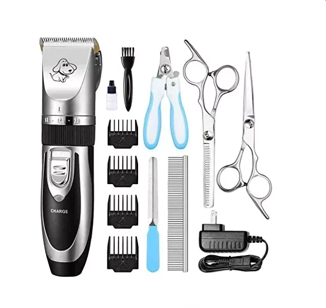 Dog Clippers Professional Pet Grooming Kit Low Noise, Rechargeable Pet Shaver Co
Opens in a new wind
