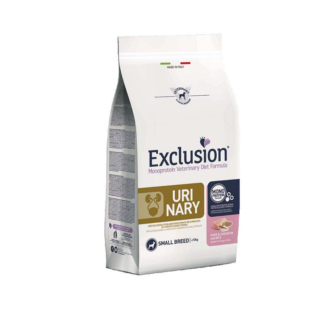 Exclusion Urinary Maiale per Cani Small Breed | Benessere Urinario