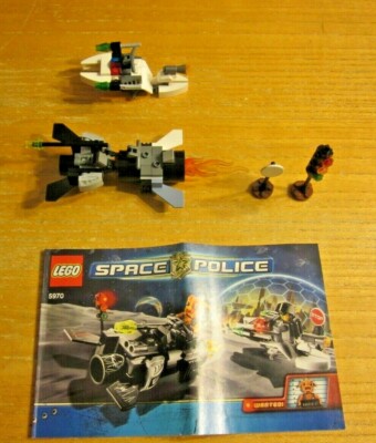 Lego Set 5970 Space Police III Freeze Ray Frenzy w/Instructions No