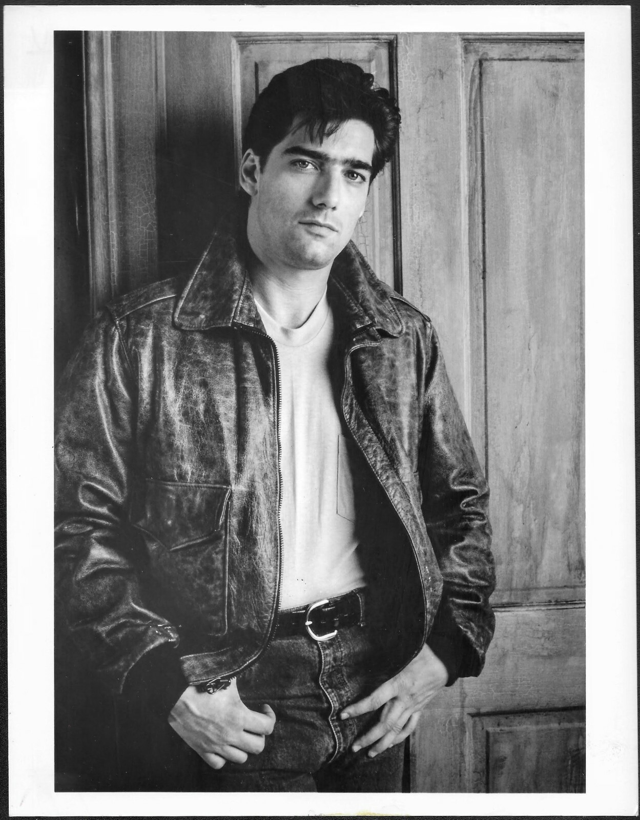 Ken Wahl Wiseguy Original 1980s CBS TV Promo Portrait Photo eBay