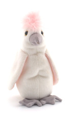 1998 Ty Beanie Babies Kuku White Plush Stuffed Animal Toy Cockatoo Bird