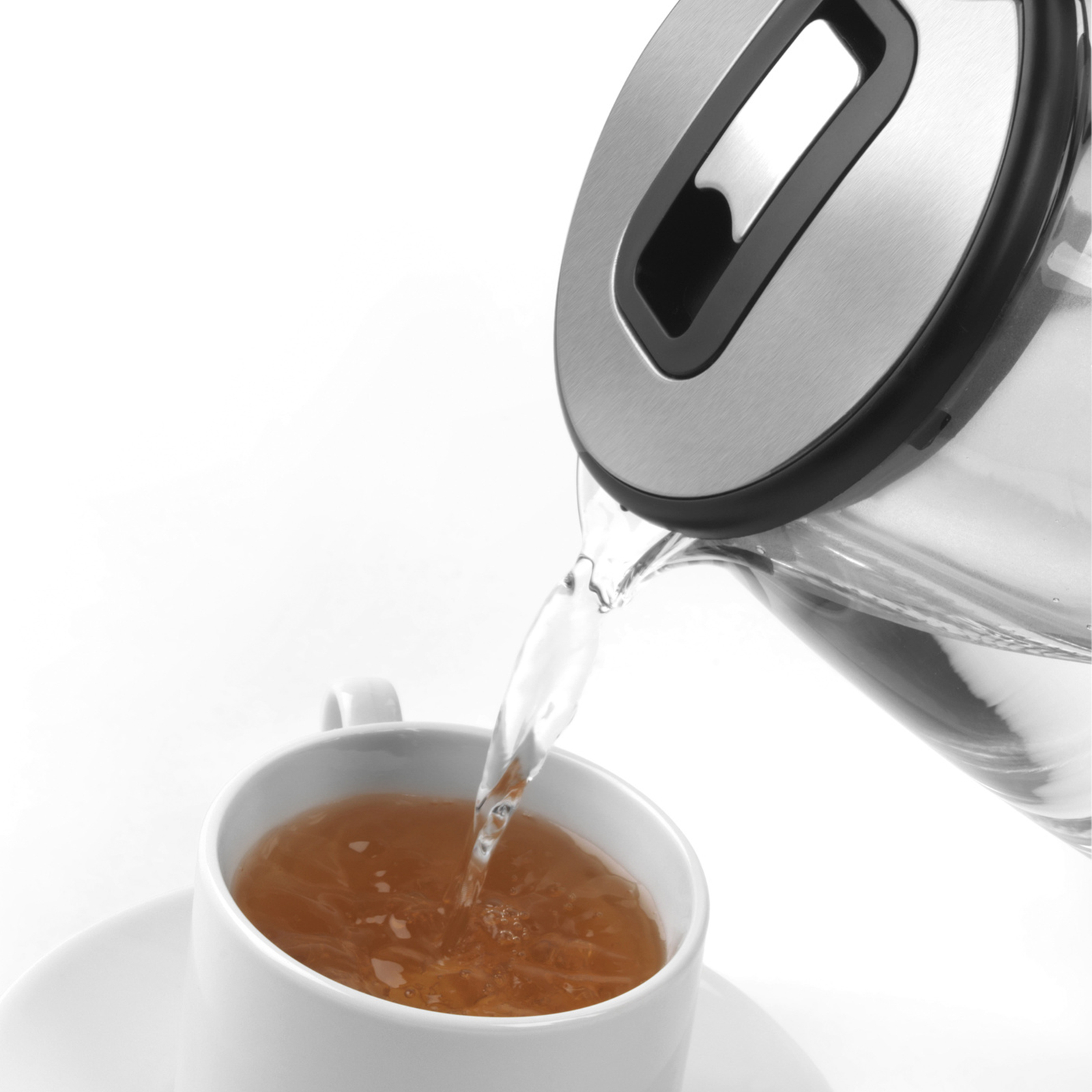 Salter Illuminated Glass Kettle Colour Changing LED 1.7 L 2200 W