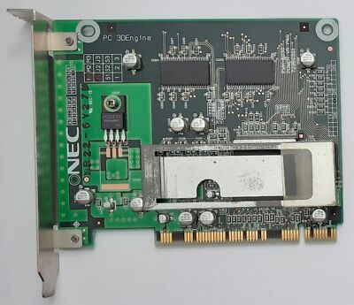 NEC PC 3D Engine PCI Graphics Accelerator (PowerVR PCX1, 4MB, Retro, 1996)