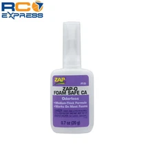 Pacer Technology Zap Adhesives Zap-O Odorless Ca+ Foam Safe Glue .7  PAAPT25