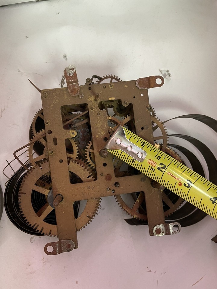 Pair Of Antique Clock Movements By Sessions eBay