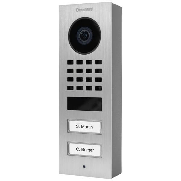 DoorBird 423866768  D1102V Aufputz Video citofono IP WLAN, LAN Unità esterna Acc