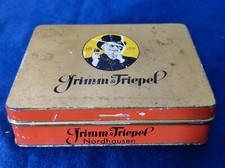 alte Grimm & Triepel Nordhausen Lady-Twist Dose Blechdose Zigarettendose