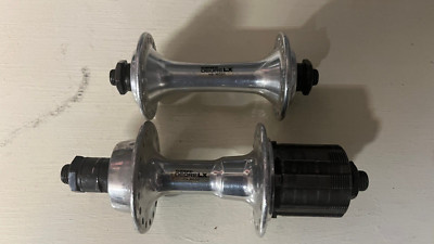 Roues Vélo Alesa 700C Avec Moyeux Shimano Deore LX - Occasion, 7 Vitesses, état Roulant