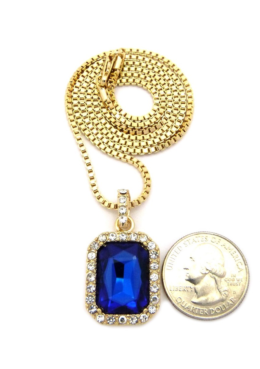 New Stone Pendant &2mm/24