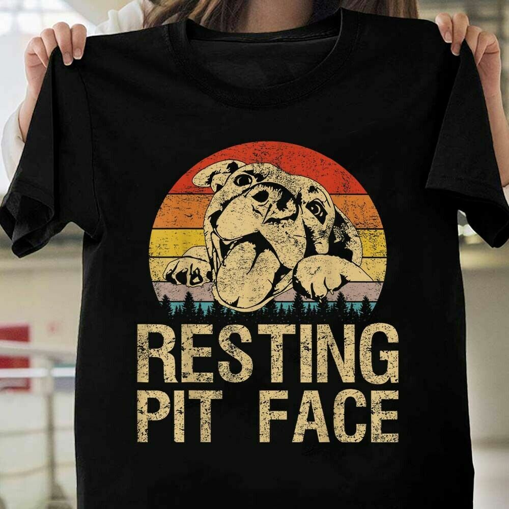 pitbull face shirt