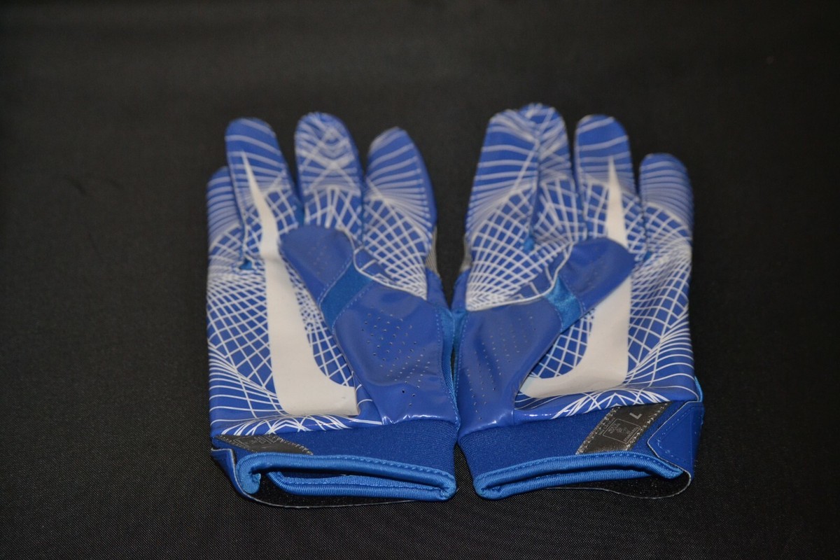 NEW NikeVapor Jet 4.0 Football Receiver Gloves Blue PGF412 480 3XL