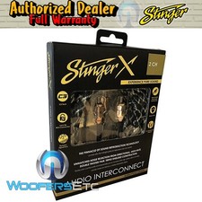 STINGER XI3212 2-CHANNEL 12 FT PURE OFC OXYGEN FREE COPPER RCA CABLE WIRE NEW
