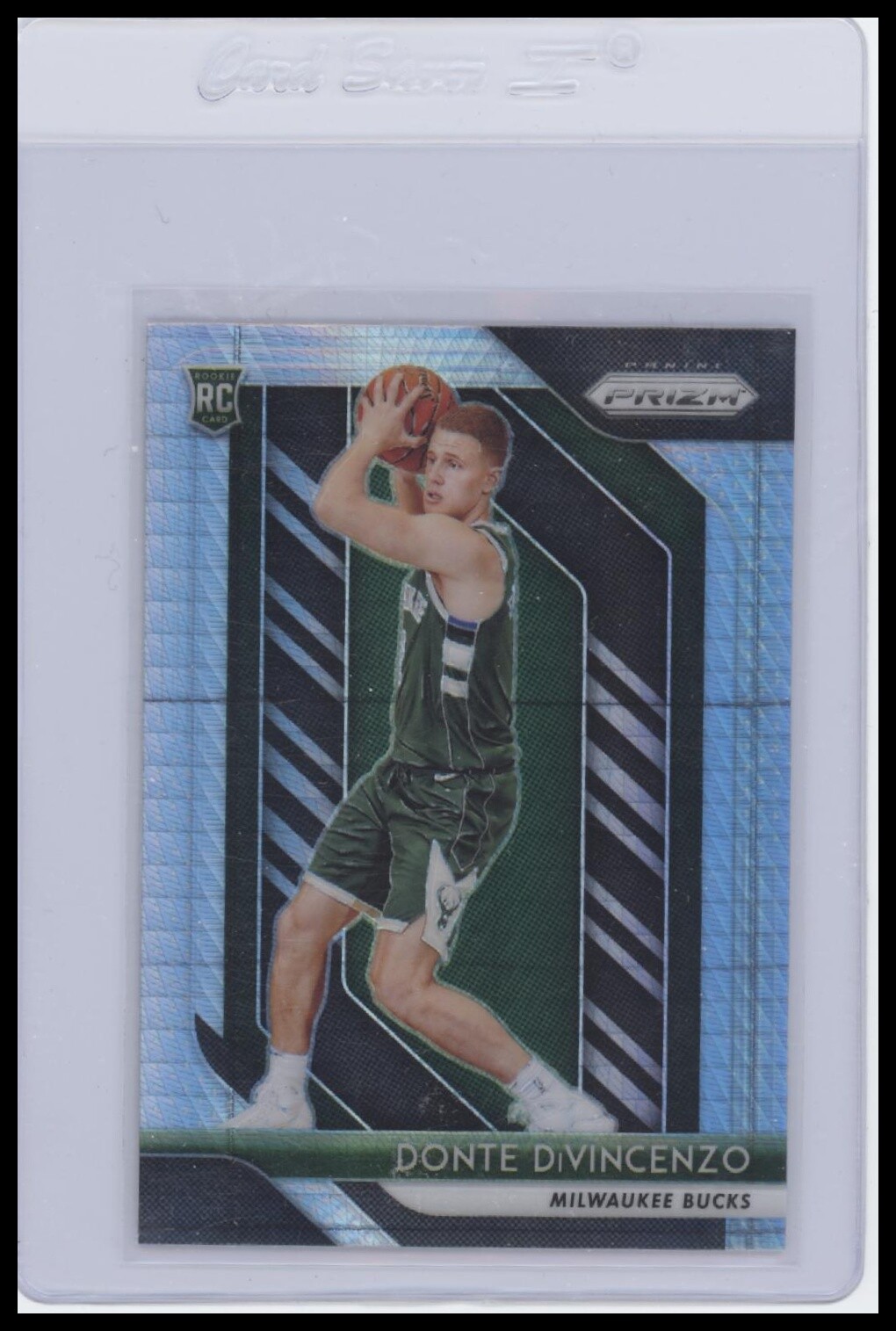 2018-19 Panini Prizm #246 Donte DiVincenzo Prizm Hyper RC