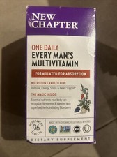 New Chapter Every Man's Multivitamin Dietary Supplement 96 Tablets 