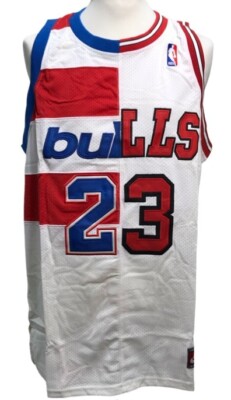 NWT Nike Michael Jordan Split Bulls/Bullets Jersey Size 2XL MSRP