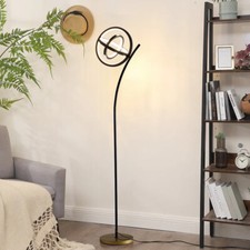 Tall LED Floor Lamp Reading Standing Tall Lamp Cool White LED Modern Room Lamp