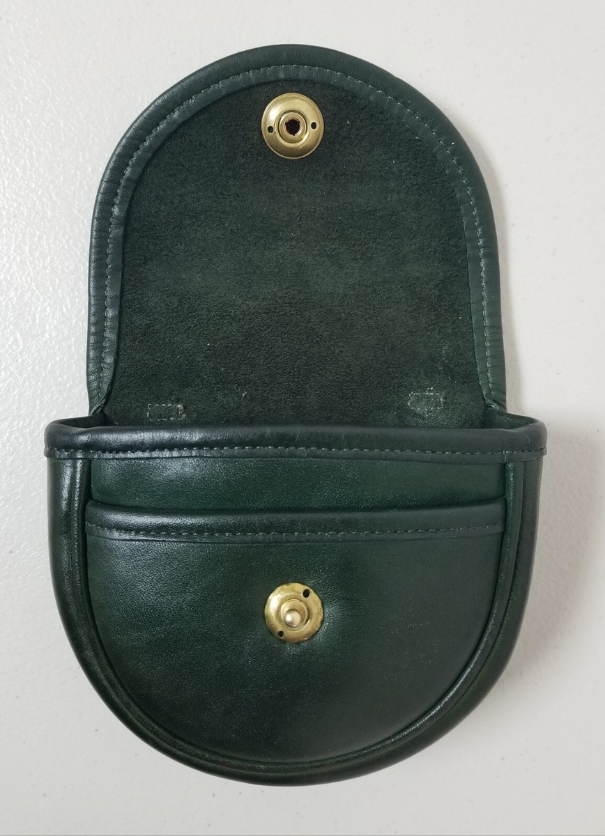 小物 Vintage Coach Waist Belt Leather Green Vintage Coach Bottle Green Leather Mini Belt Bag Crossbody