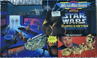 【新品】Micro Machines C-3PO Cantina Star Wars Micro Machines C-3PO/CANTINA Transforming Play Set Item
