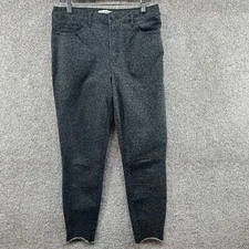 Jolt Women's Pants Size 9/29W Gray Leopard Print Mid Rise
