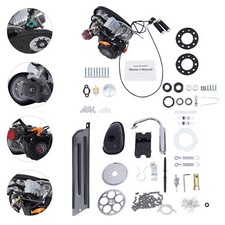 100CC Motorized Bicycle Bike Engine Kit for Beach Bikes 4-Stroke Gasoline Engine