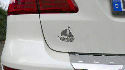 Warnemünde PKW Aufkleber Autoaufkleber Sticker Hansesail Sail Segeln Regatta See