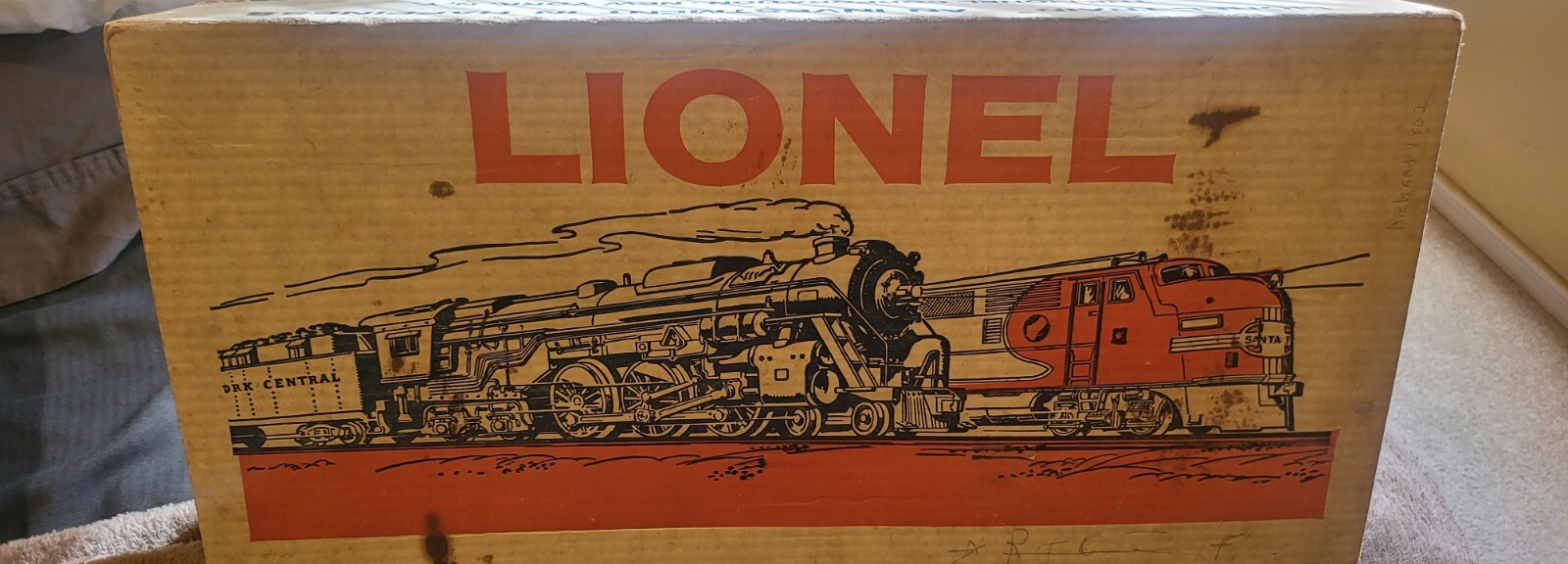 vintage lionel train set complete eBay