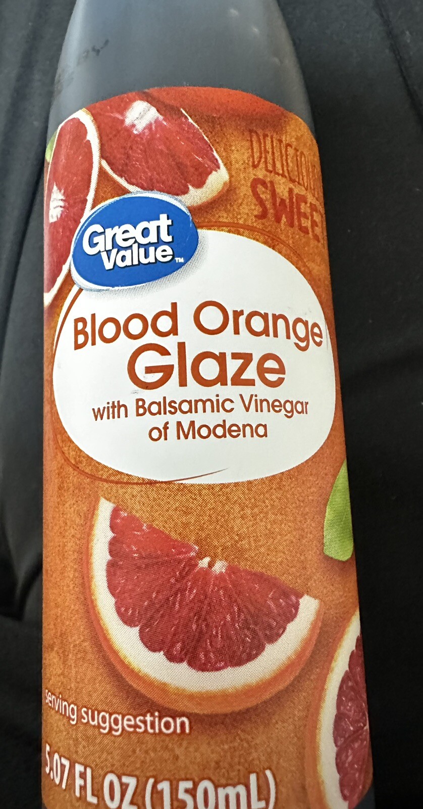 Great Value Blood Orange Glaze With Balsamic Vinegar Of Mode